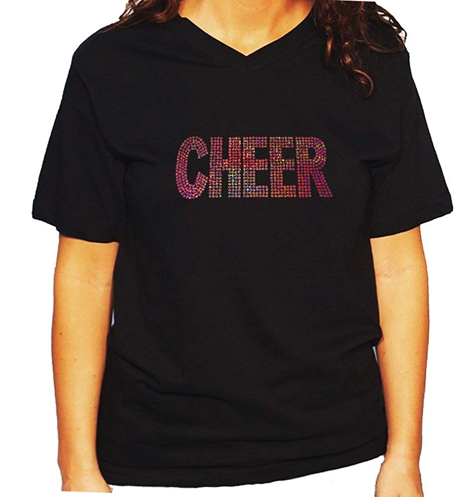 Women's / Unisex T-Shirt with Cheer in Sequence