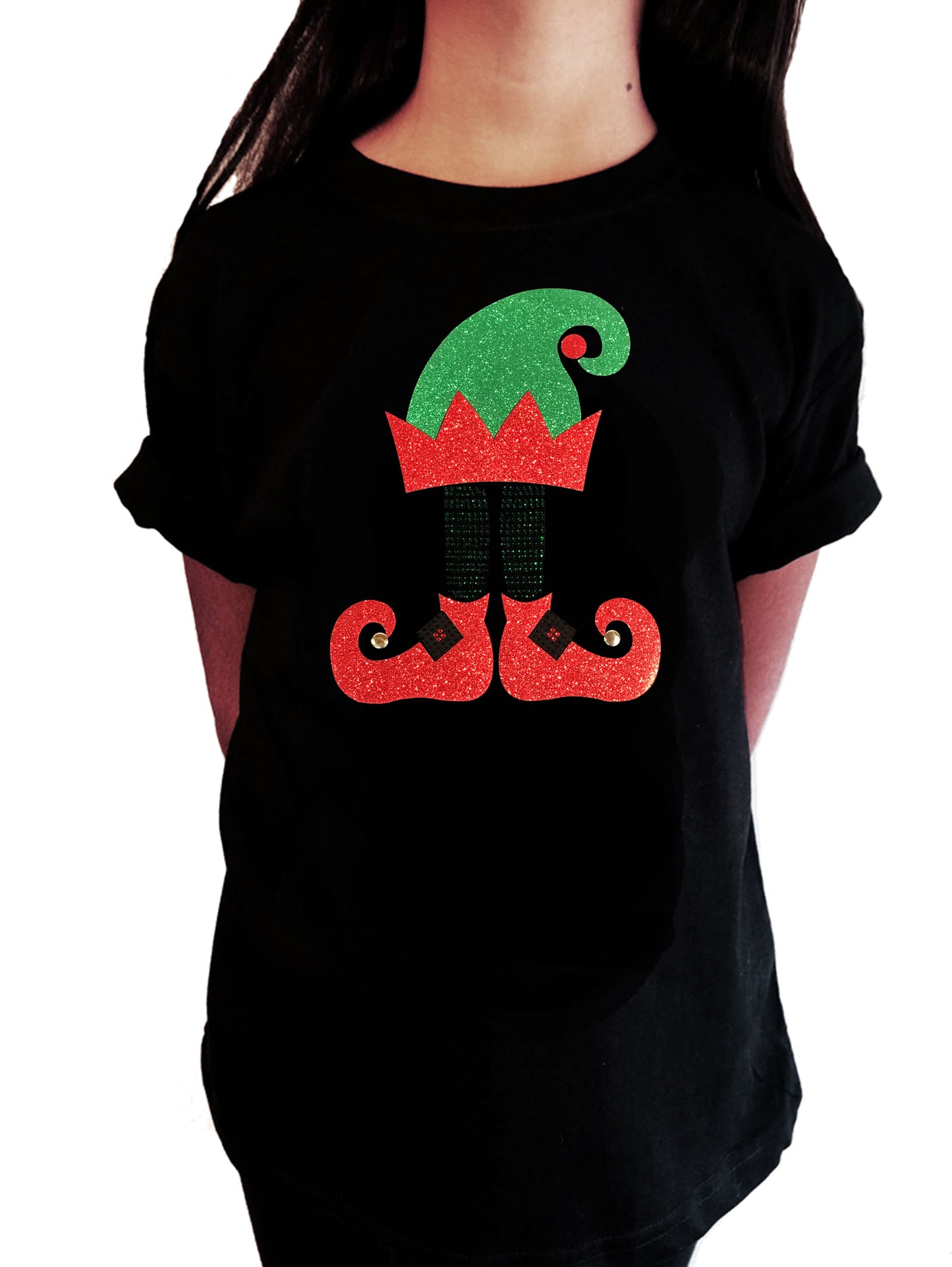 Christmas Elf Hat and Shoes in Glitters