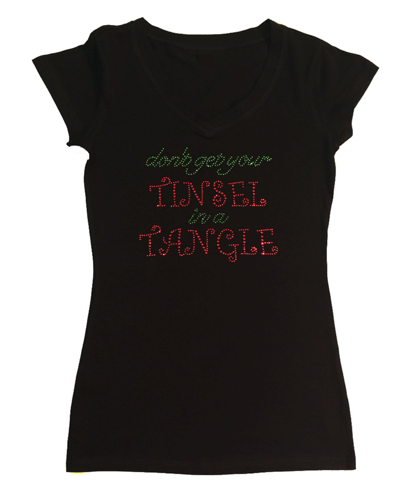 Don't Get Your Tinsel in a Tangle in Rhinestones