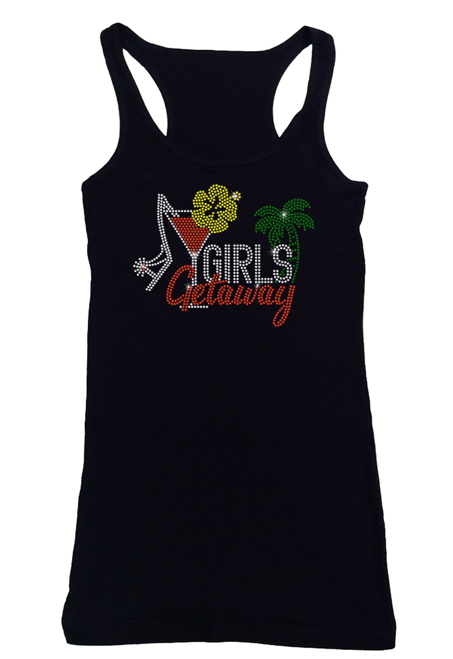 Women's Rhinestone Fitted Shirt Girls Getaway 1
