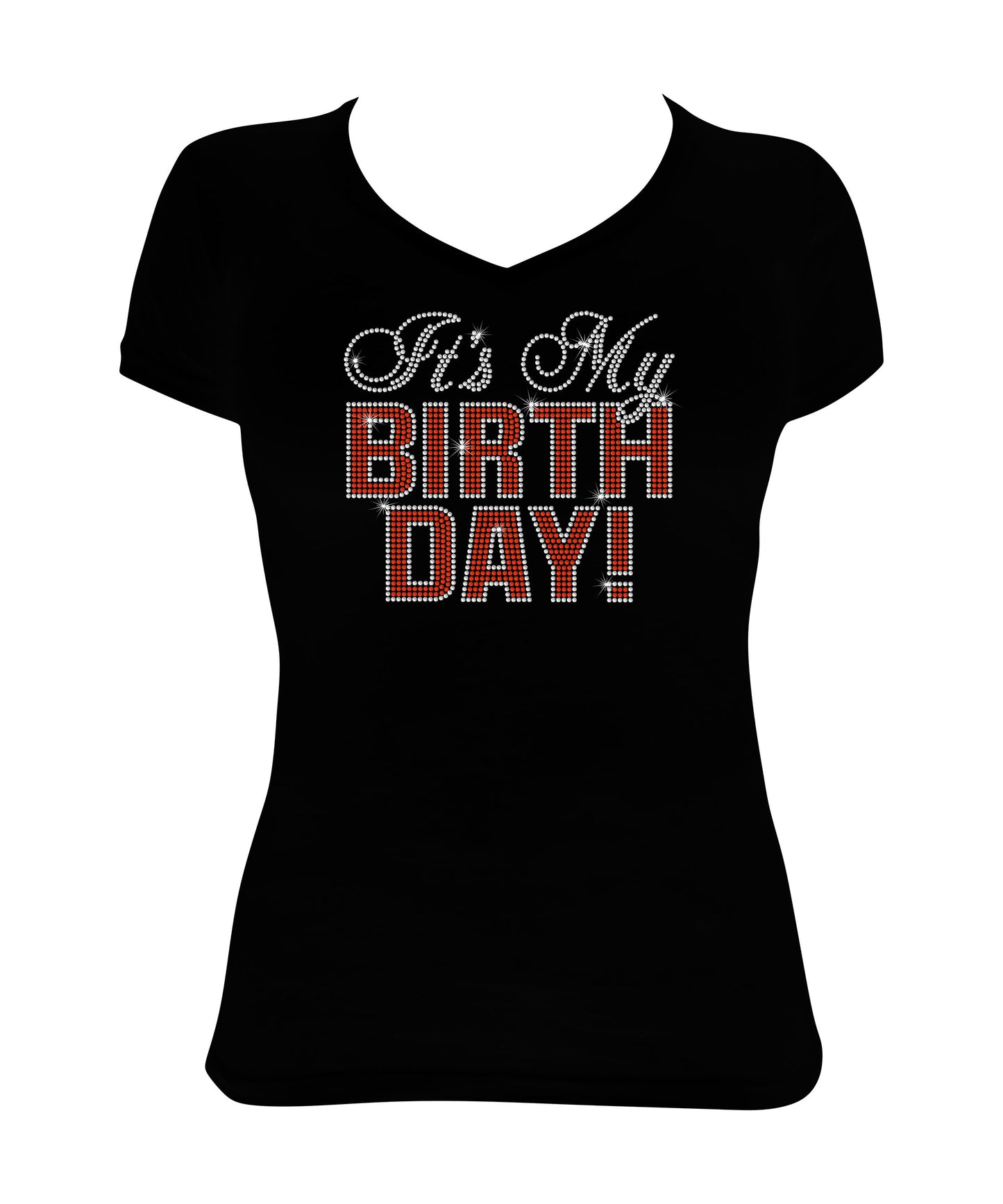 It's My Birthday in Bold Letters