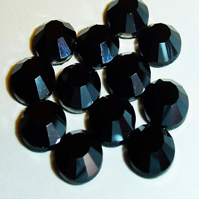 Jet Hematite Rhinestones