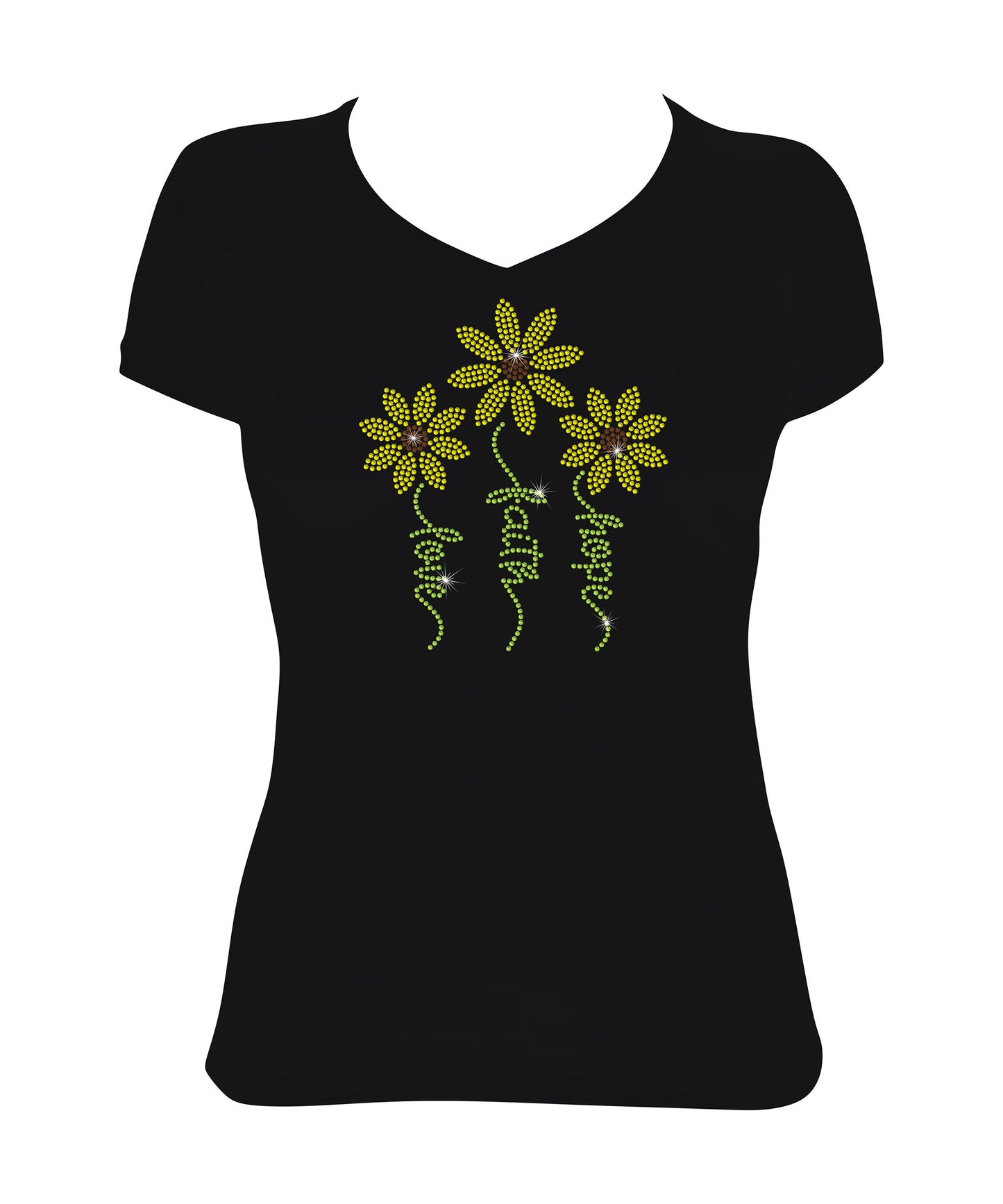 Love, Faith, Hope Daisies Flowers - Daisy Shirt