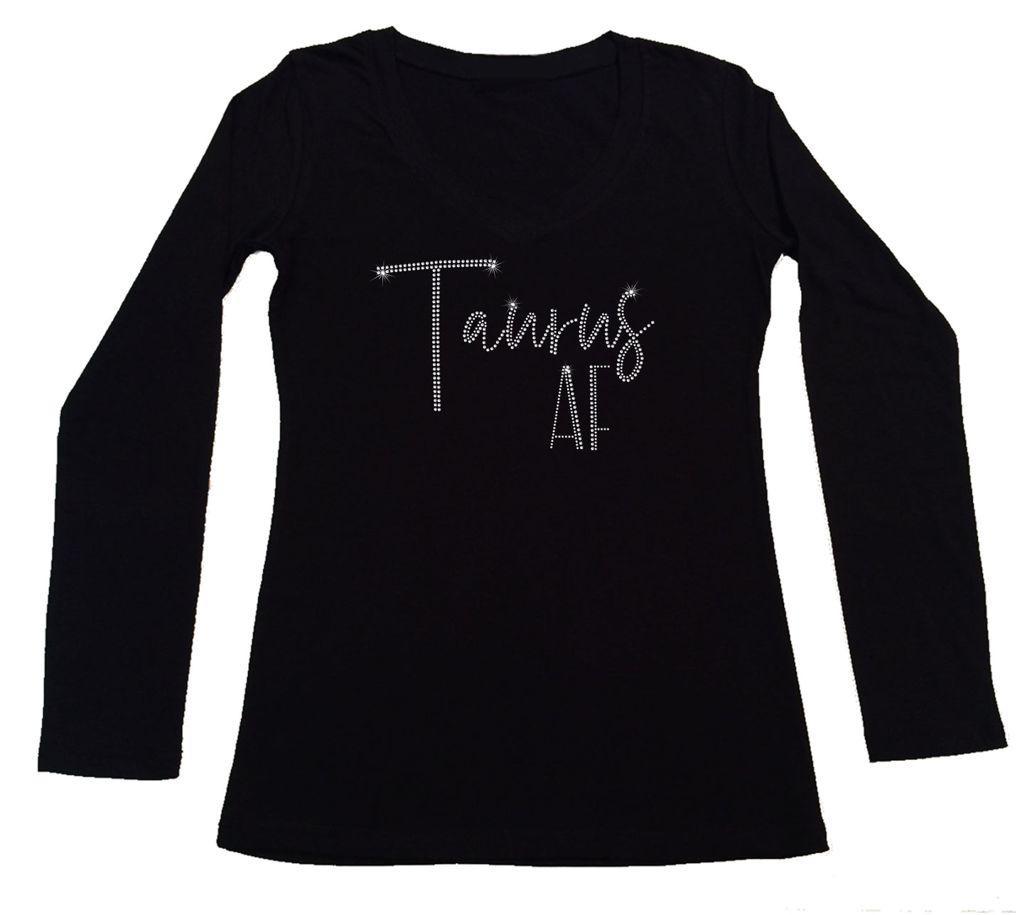 Women's Rhinestone Fitted Taurus AF