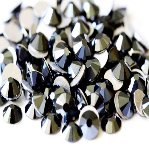 Jet Black Rhinestones