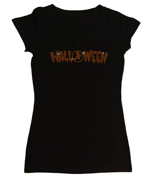 Halloween with Witch - Halloween Shirt, Halloween Party, Witch Shirt
