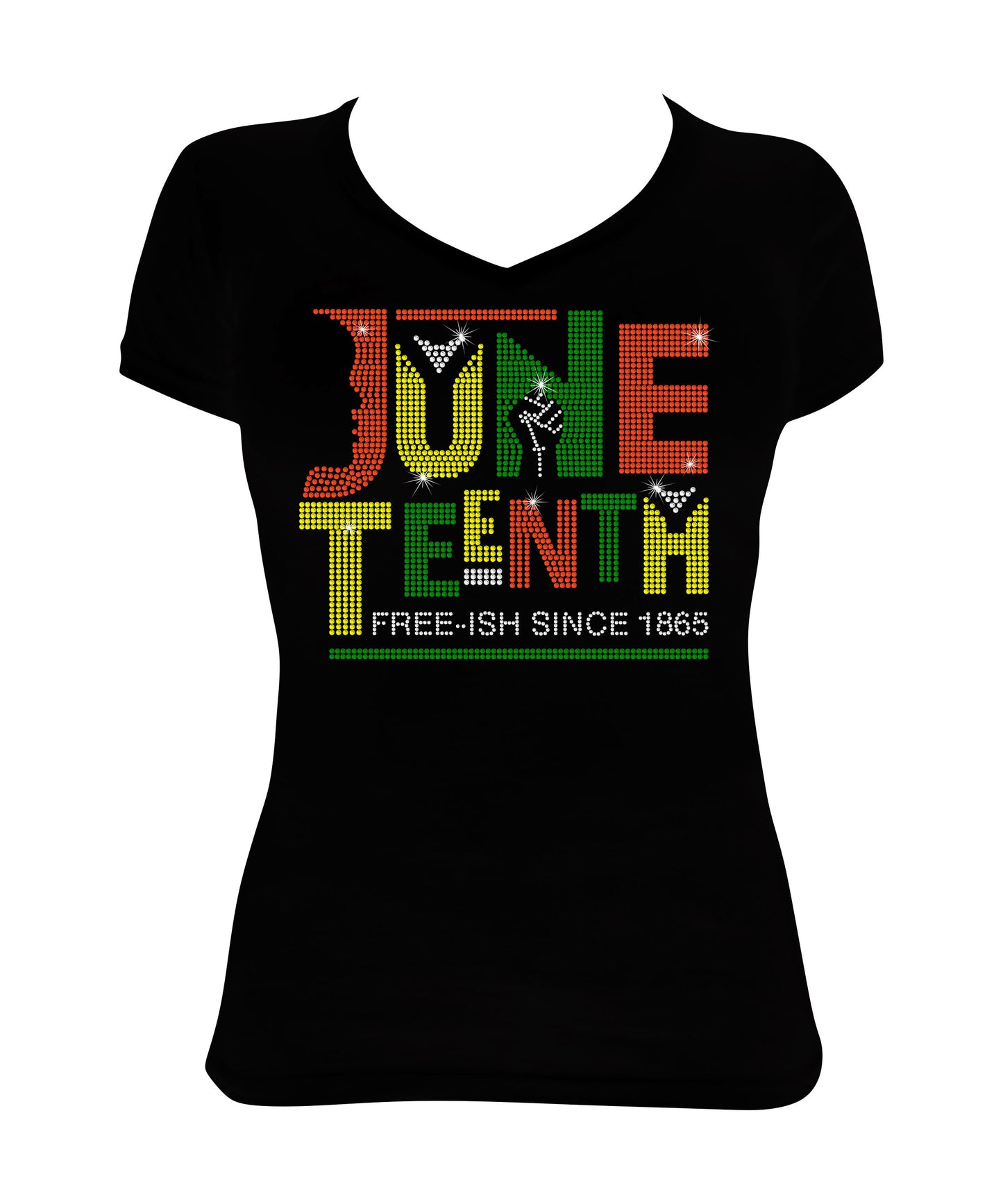 Juneteenth Free-ish Since 1865 - Juneteenth Shirt with Fist