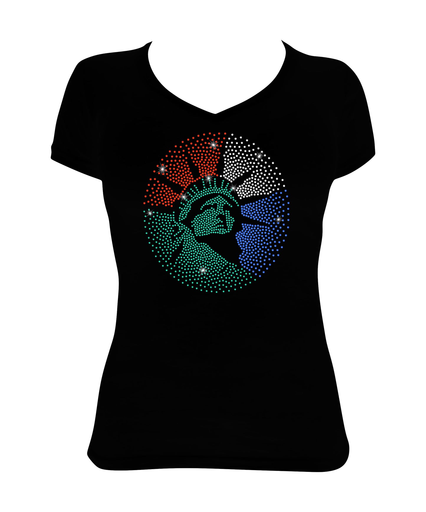 Statue of Libery - Patriotic Shirt, USA, Lady Liberty