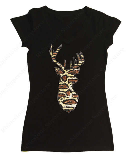 Leopard Print Reindeer in Sequence