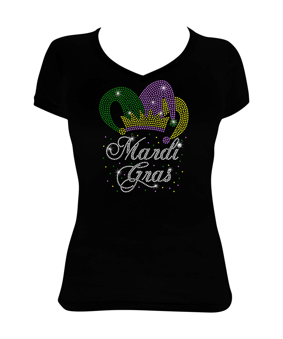 Mardi Gras Rhinestone Bustier main image 1
