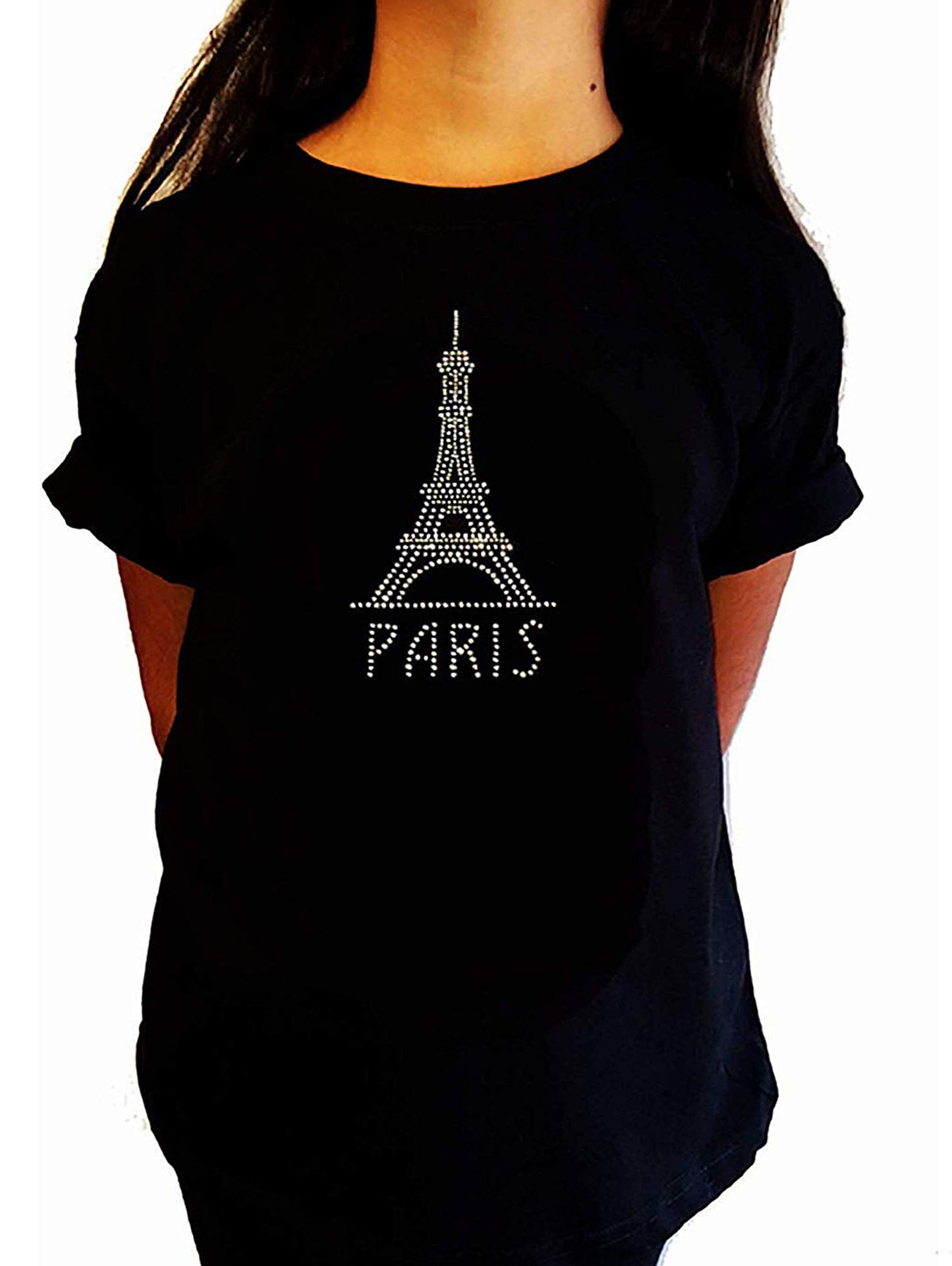 Paris Eiffel Tower in Rhinestones