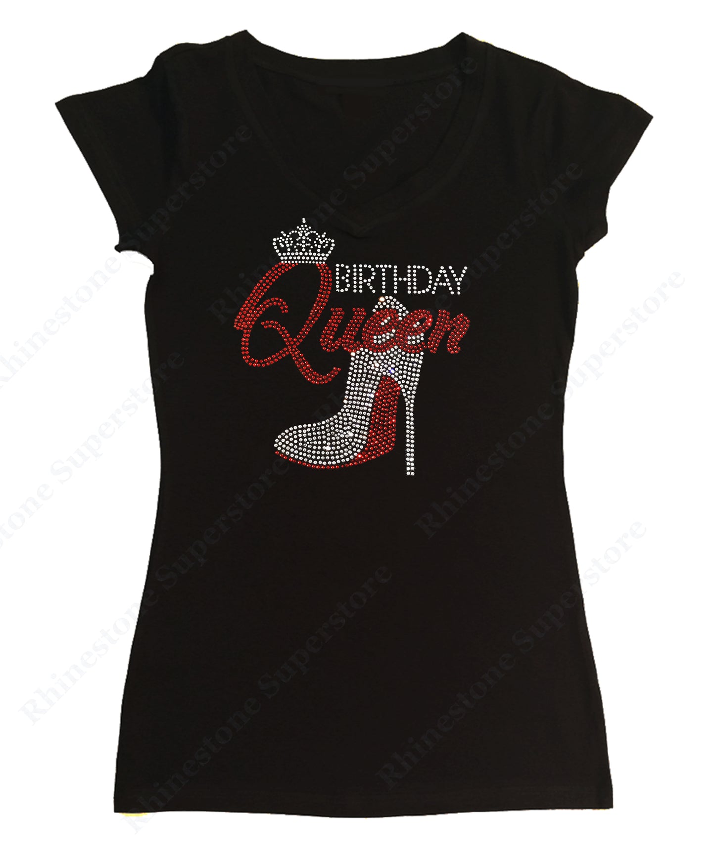 Red Birthday Queen with Heel