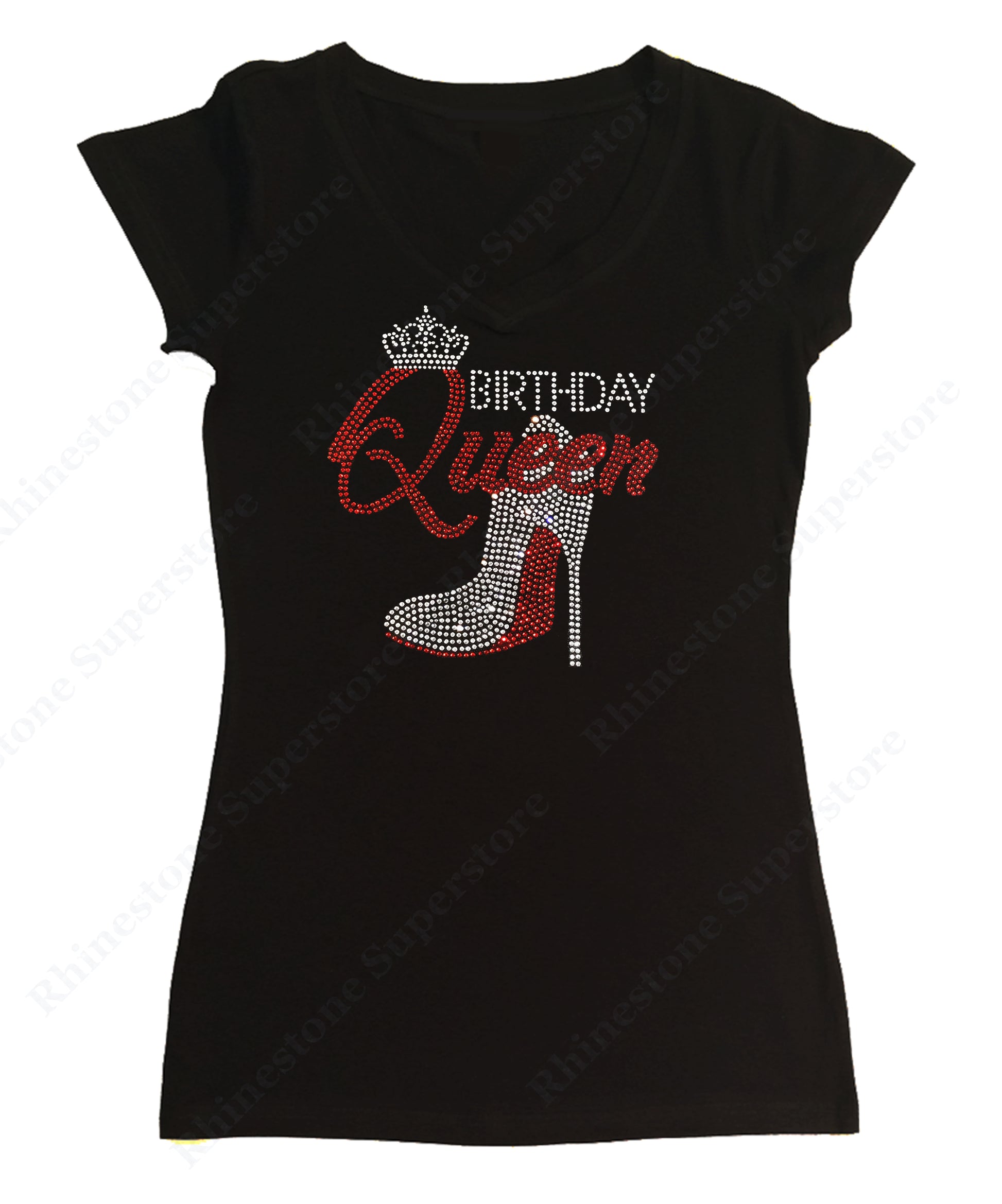 Red Birthday Queen with Heel
