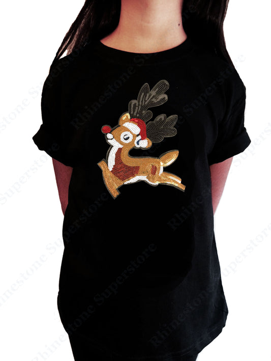 Rudolph The Red Nose Reindeer in Sequence girls