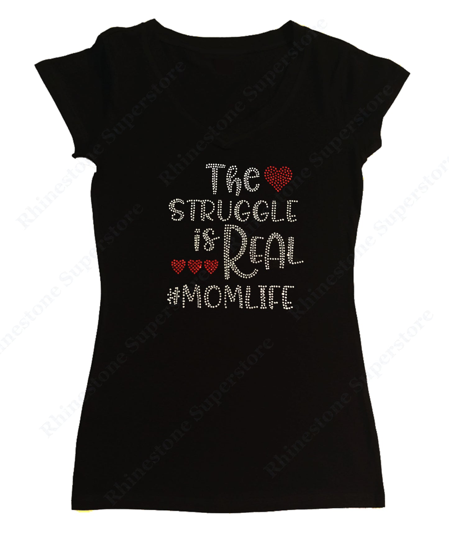 The Struggle is Real #Momlife in Rhinestones